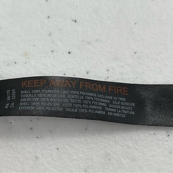 Anthropologie Lace Babydoll Sheer Mesh Tiered Black Slip Top Teddy Size Large - Picture 9 of 9